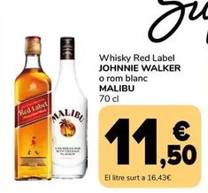Johnnie Walker / Malibu