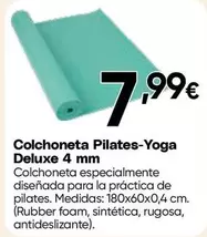 Deluxe - Colchoneta Pilates-Yoga