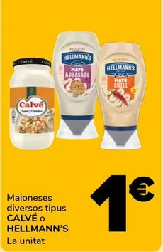 Calve/Hellmann's - Maioneses