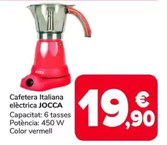 Jocca - Cafetera Italiana Electrica