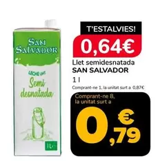 San Salvador - Llet Semidesnatada