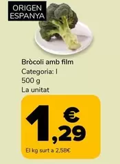 Brócoli Amb Film