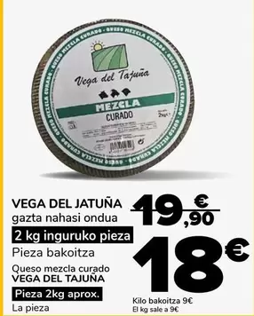 Vega Del Tajuña - Queso Mezcla Curado