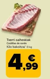 Txerri-Saiheskiak Costillas De Cerdo