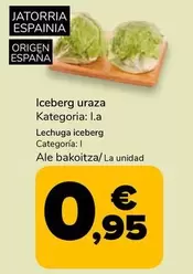 Iceberg Uraza Lechuga Iceberg