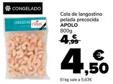 Apolo - Cola De Langostino Pelada Precocida