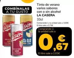 La Casera - Tinto De Verano