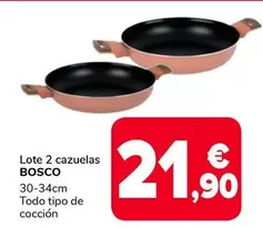 Bosco - Lote 2 Cazuelas