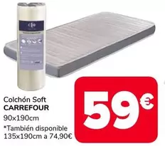 Carrefour - Colchón Soft