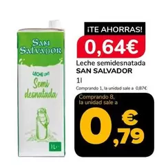 San Salvador - Leche Semidesnatada