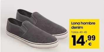 Lona Hombre Denim