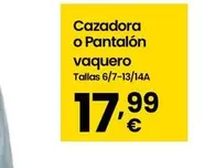 Cazadora O Pantalon Vaquero