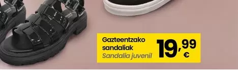 Gazteentzako Sandaliak