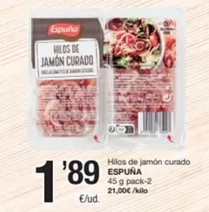 Espuña - Hilos De Jamon Curado