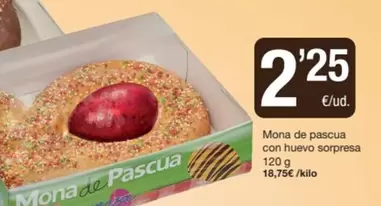 Mona De Pascua Con Huevo Sorpresa