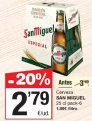 San Miguel - Cerveza