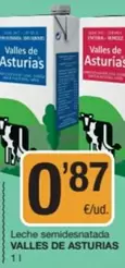 La Asturiana - Leche Semidesnatada