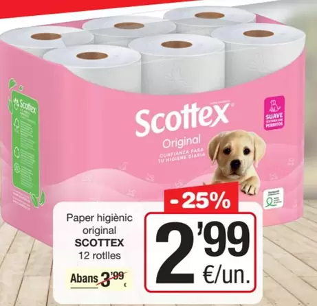 Scottex - Paper Higienic Original
