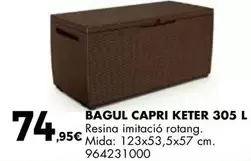Capri - Bagul  Keter 305 L