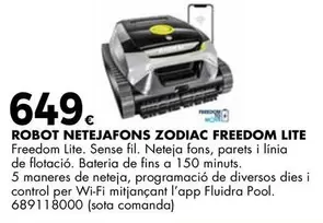 Control - Robot Netejafons Zodiac Freedom Lite
