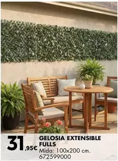 Gelosia Extensible Fulls