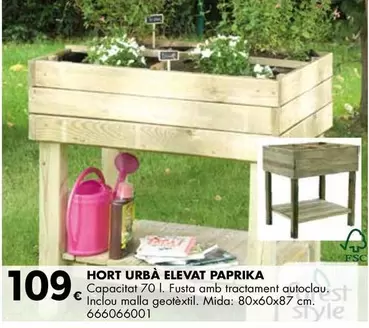Style - Hort Urbà Elevat Paprika