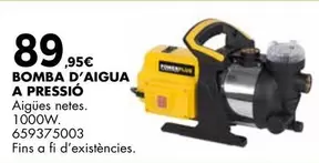 Bomba D'aigua A Pressio
