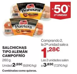 Campofrío - Salchichas Tipo Aleman