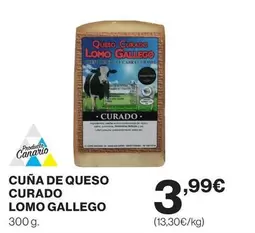 lomo gallego - Cuna De Queso Curado