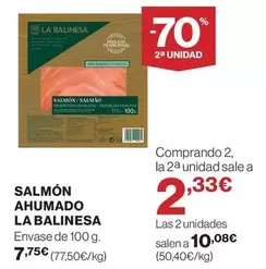 La Balinesa - Salmón Ahumado