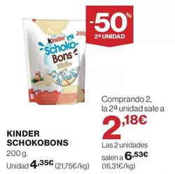 Ferrero Rocher - Kinder Schokobons