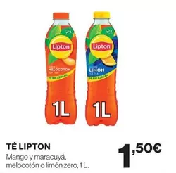 Lipton - Mango Y Maracuya, Melocotón O Limon Zero
