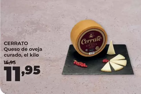 Cerrato - Queso De Oveja Curado