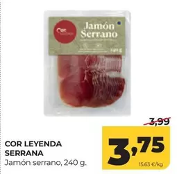 Cor Leyenda Serrana - Jamón Serrano