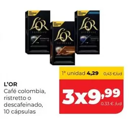L'or - Cafe Colombia