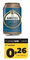 Amstel - Cerveza Prodo Tostada