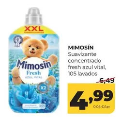 Mimosín - Suavizante Concentrado Fresh Azul Vital