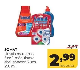 Somat - Limpia Maquinas 5 En 1, Máquinas O Abrillantador