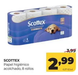 Scottex - Papel Higienico Acolchado