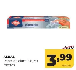 Albal - Papel De Aluminio