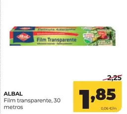 Albal - Film Transparente, 30 Metros