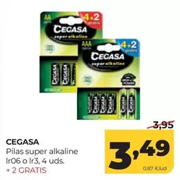 Cegasa - Pilas Super Alkaline
