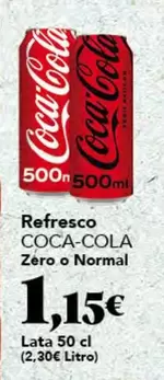 Coca-Cola - Refresco Zéro O Normal