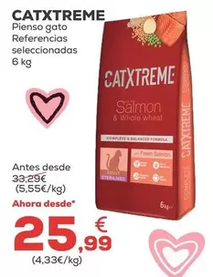 Catxtreme - Pienso Gato Referencias Seleccionadas