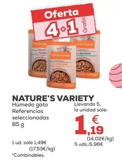 Nature's Variety - Humedo Gato 