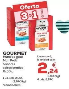 Purina - Gourmet Humedo Gato Mon Petit 