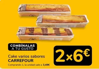 Carrefour - Cake Varios Sabores