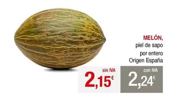 origen - Melón