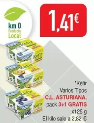 La Asturiana - Kefir Varios Tipos