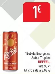 Energy - Bebida Energetica Sabor Tropical